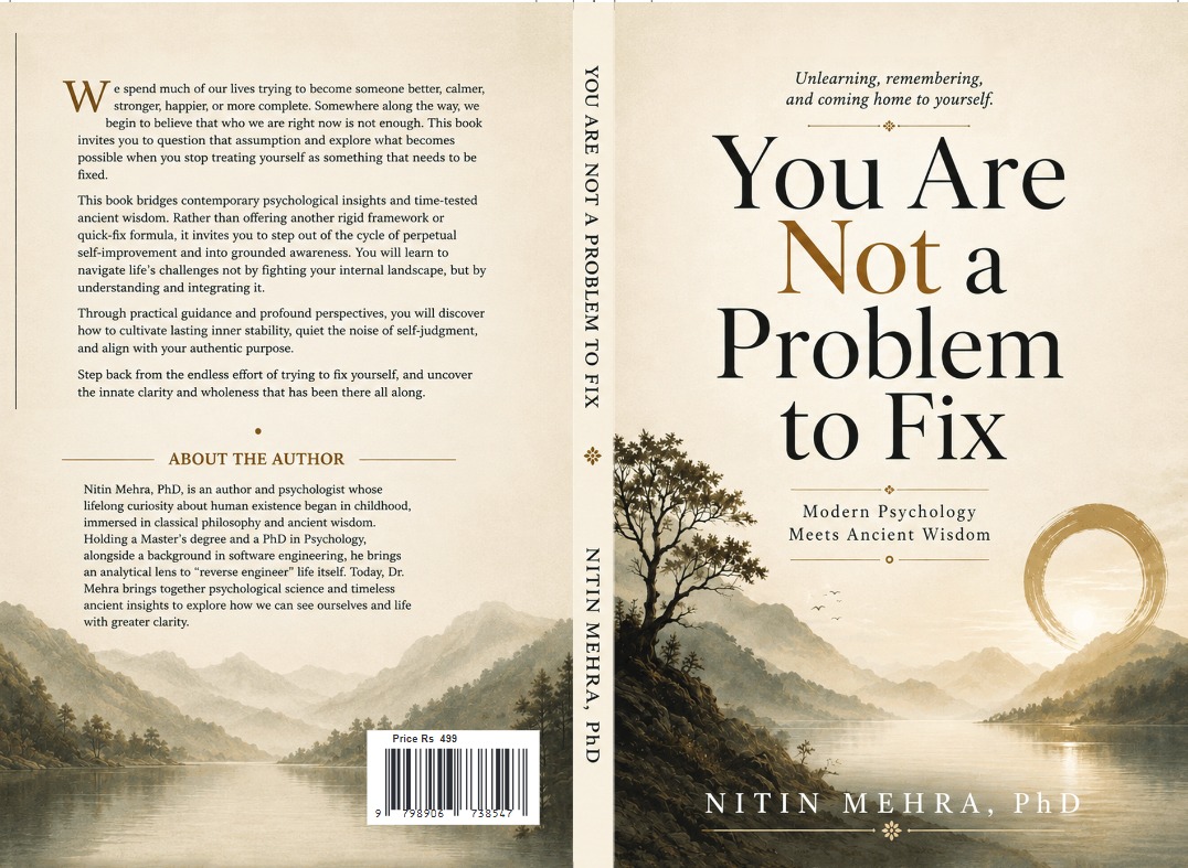 You Are Not a Problem to Fix